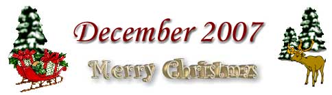 December 2007 Newsletter