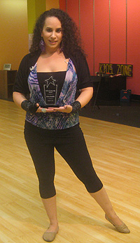 Grace Receives Dance Leadership Award