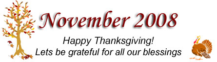 November 2007 Newsletter