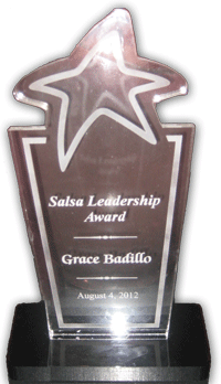 Grace Receives Dance Leadership Award